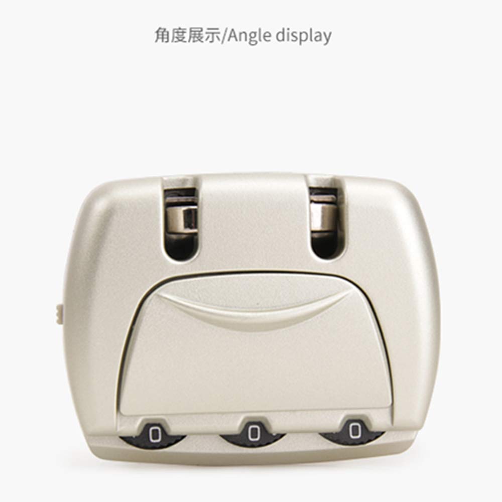 Set di una coppia lucchetti sicurezza con password tipo S008#