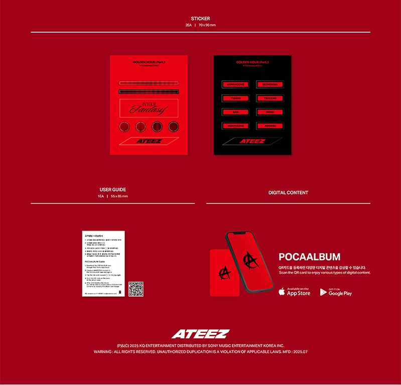 未開封 8冊 Ateez in your fantasy EDITION 未開封 8冊 Ateez in your