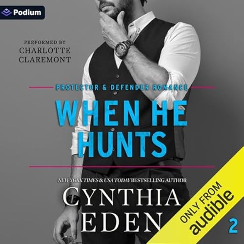 When He Hunts Audiolibro Por Cynthia Eden arte de portada