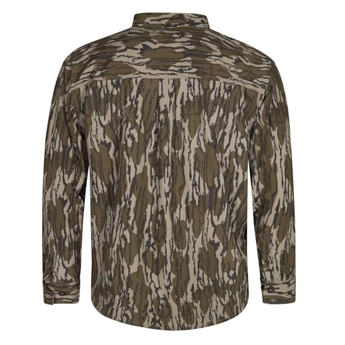 Mossy Oak Men's Tibbee Technical Lightweight Camo Hunting Shirt3