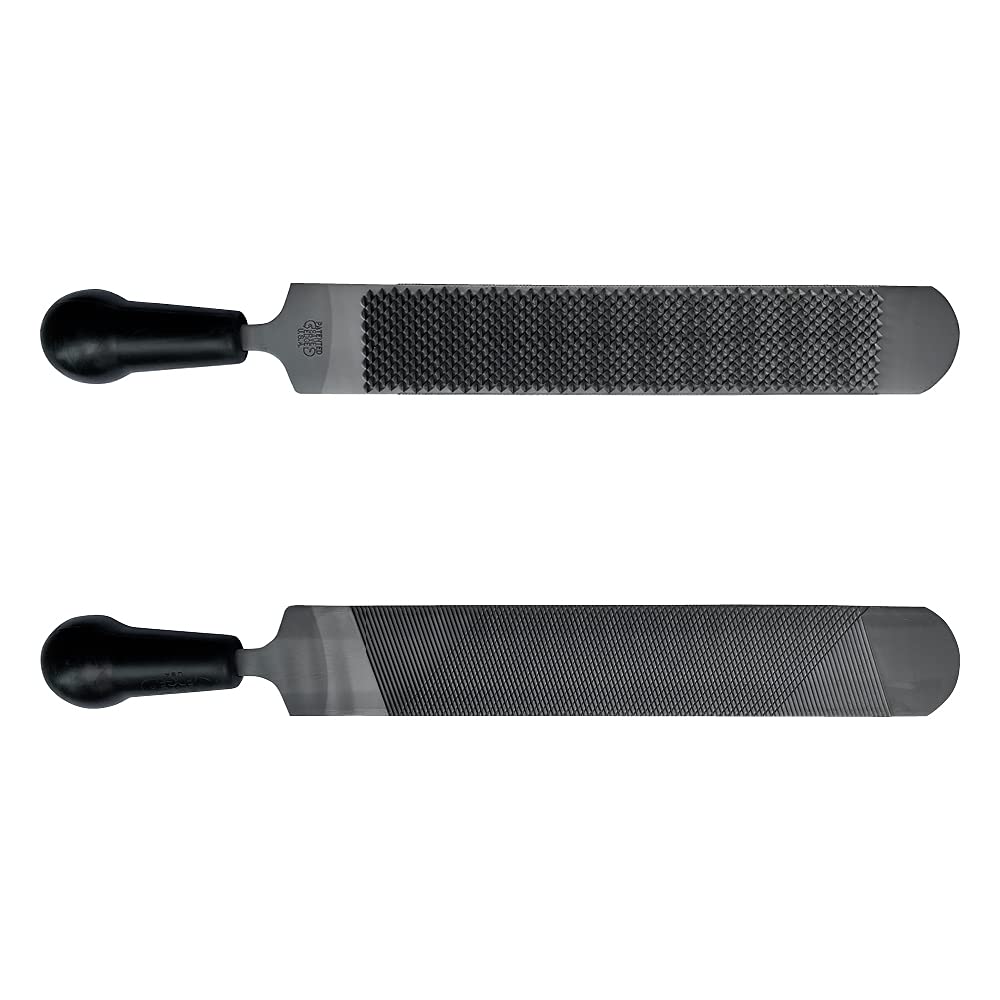 Save Edge Hufraspel Beast 14 Zoll mit Griff zur professionellen Bearbeitung von Pferdehufen, 350mm lang