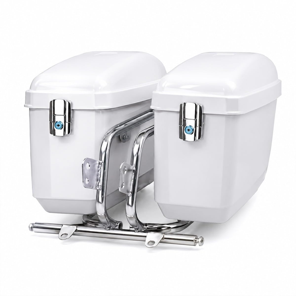Valises latérales moto ABS idéales pour ranger vos gants et outils