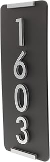 Housoutil Number Plate Outdoor Mailbox Outdoor Sign The Office Sign Address House Address Plaque House Address Number House Numbers Plaque Home Numbers for Address House Number Sign Vintage