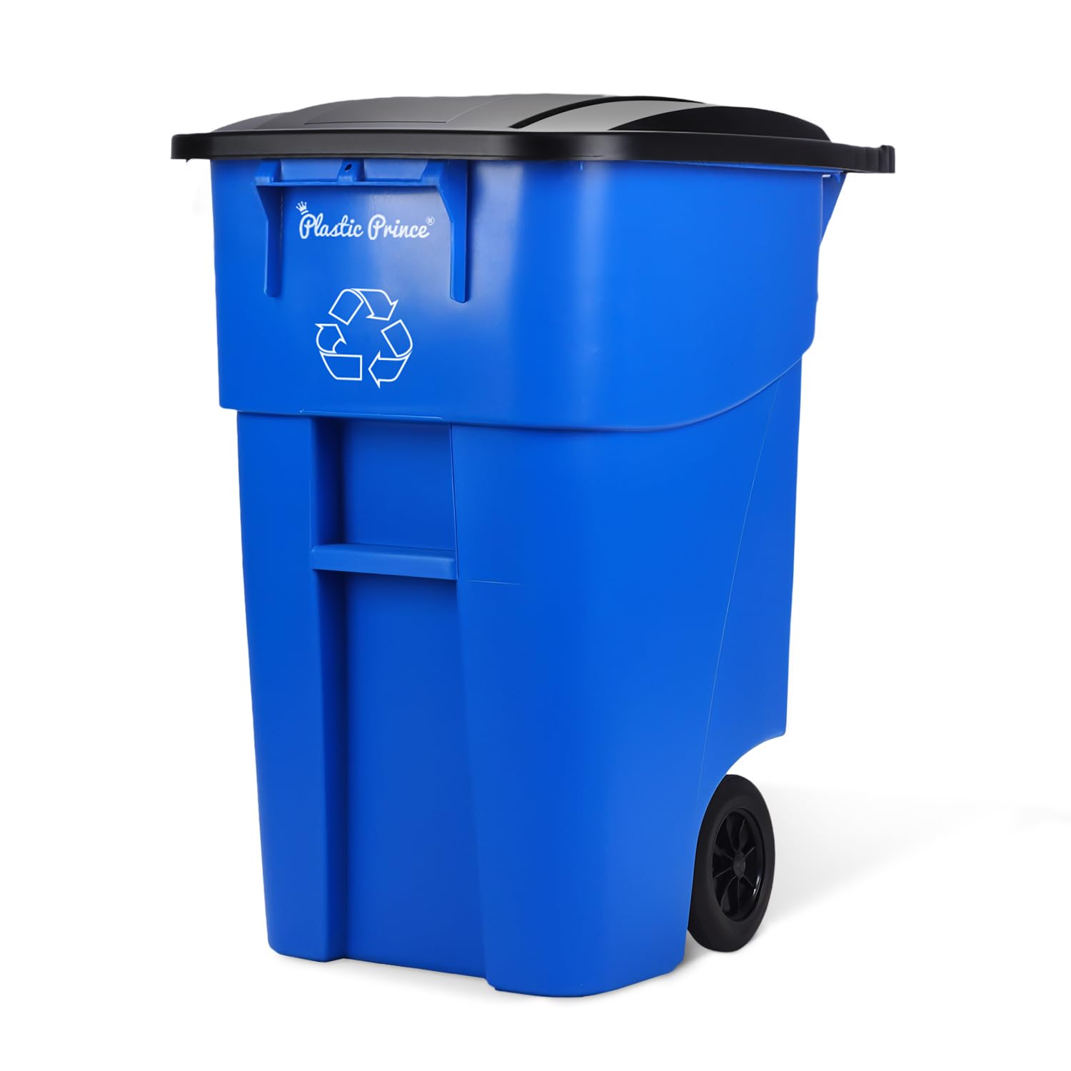 Amazon.com: PLASTIC PRINCE 50 Gallon Trash Can, Blue Outdoor
