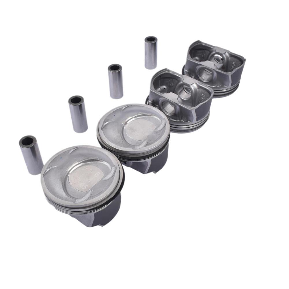 Set pistone e fasce elastiche motore compatibile con Optima e Sonata 2.4L 2011 2012 2013 Codice articolo 234102G500