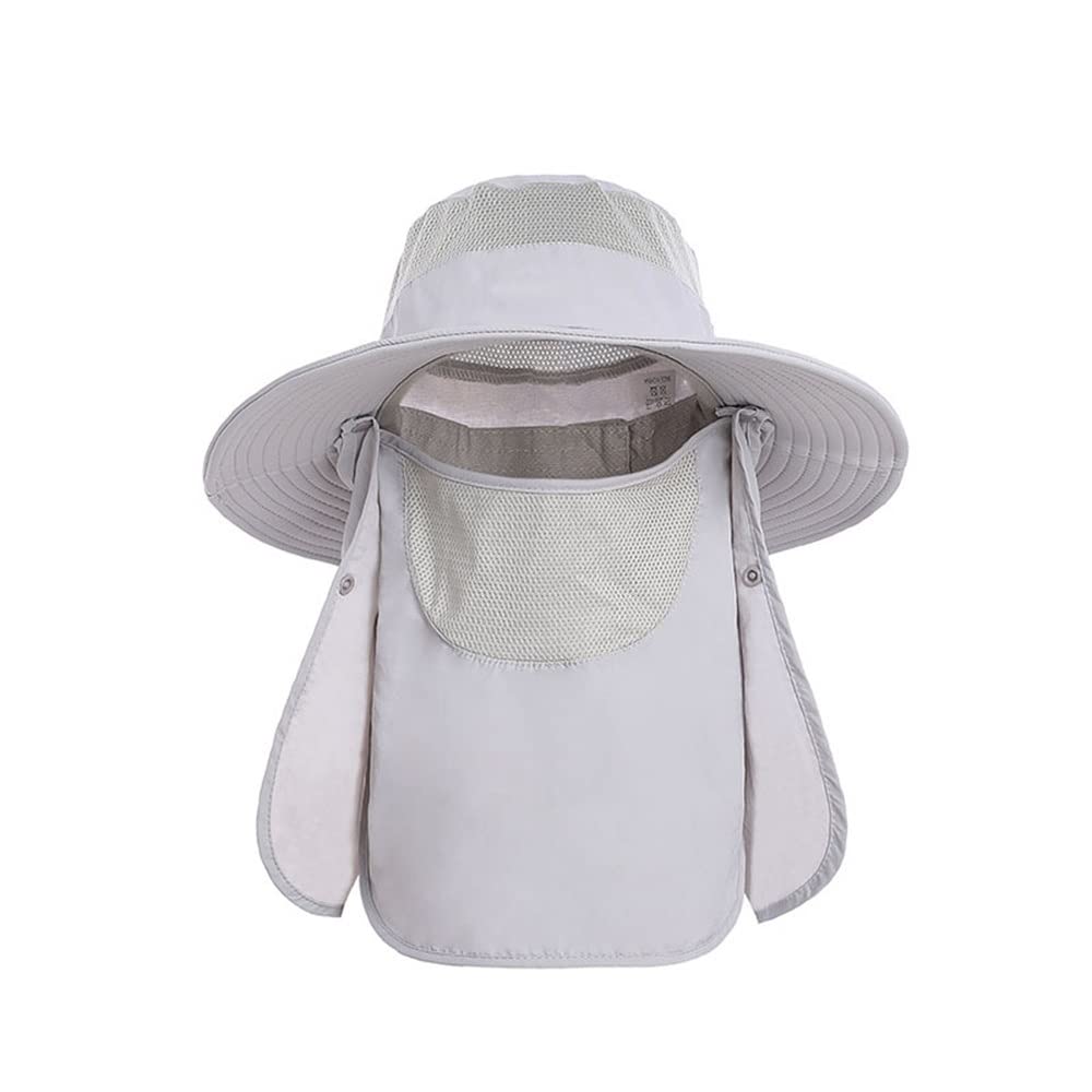 Cappello da Pescatore Cappello da Pesca all'aperto Uomo con Cappello Sole Traspirante per Uomo Estivo all'aperto