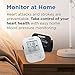 OMRON Silver Upper Arm Blood Pressure Monitor with Large Display, Clinically Validated, Medical Grade, FDA Cleared, FSA/HSA Eligible, Uses OMRON Connect App for Unlimited Free Measurements