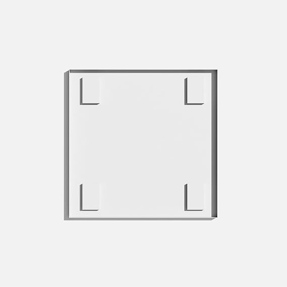 Veradek Cube Series Trays (Large, White)