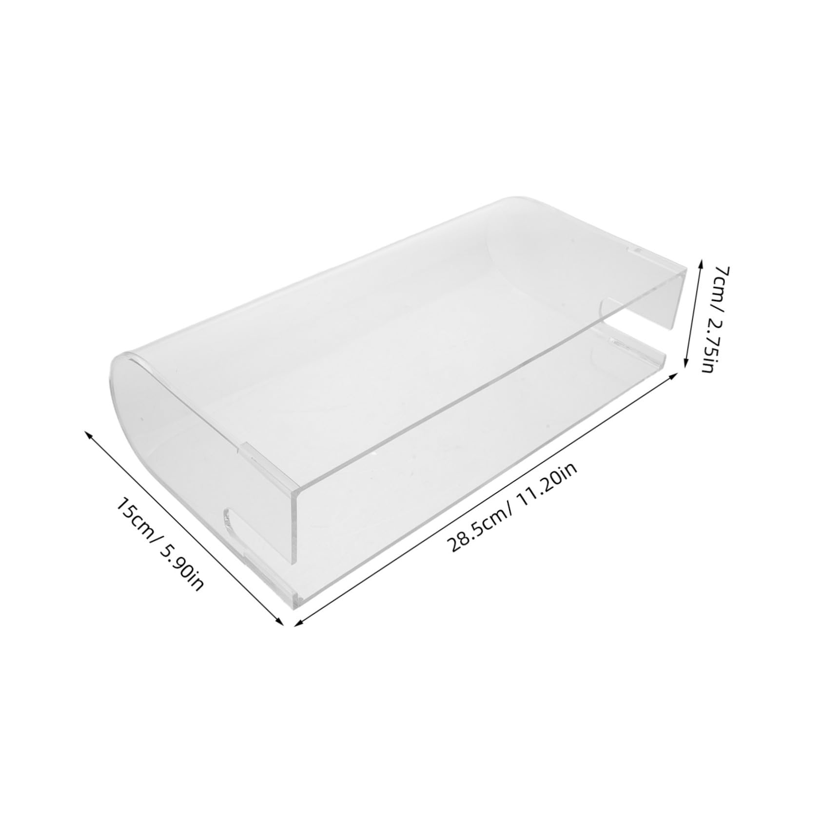 Protection Transparente pour Console Switch Housse Anti-poussière Acrylique Étanche Boîtier de Rangement Complet pour Console et Dock Protection Rayures et Éclaboussures