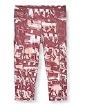 Tight Fit PUMA Mädchen Runtrain AOP 3/4 Leggings G, Rosa (Bridal Rose), 7-8 Jahre