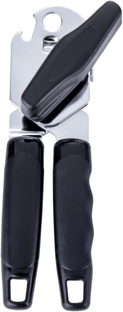 SECFOU Can Opener Bottle Opener Portable Can Lid Cutter Opener Material Safe and Easy to Use for Travel Camping
