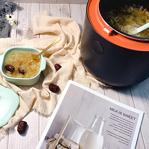 Mokero Low Carbohydrate Rice Cooker,2L Uncooked Sugar Cut Rice Cooker Multifunctional Digitally Programmable Small Rice Cooker 24 Hours Preset Keep Warm Healthy Non-Stick Liner Rice Soup Separation 2 Cups Suit For 1-2 People #TOP6