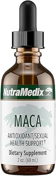 NutraMedix Maca Liquid Tincture - Mood Supplement Drops with Peruvian Maca Root Extract for Womens Health - Herbal Support for Hormonal Health & Mood - Vegan Supplements 2oz / 60ml