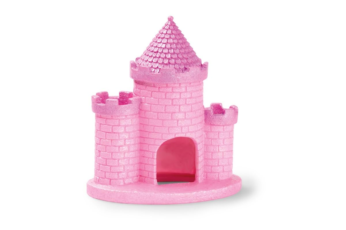 Eden 95216 Princess Castle Aquarium Decoration Bright Colours Provide Ideal Hiding Places for Aquarium Dwellers Individual Aquarium Design