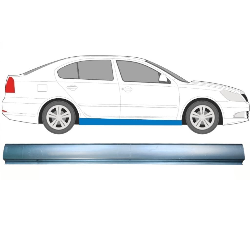 Reparaturblech Schweller für Skoda Octavia II 2004-2013 / Links = Rechts