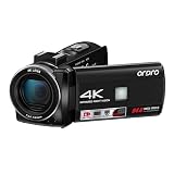 ORDRO Z36 4K Camcorder, 1080P 60FPS WiFi Recorder for YouTube Vlogging, IR Night Vision, 3.0'' IPS Infrared Camera