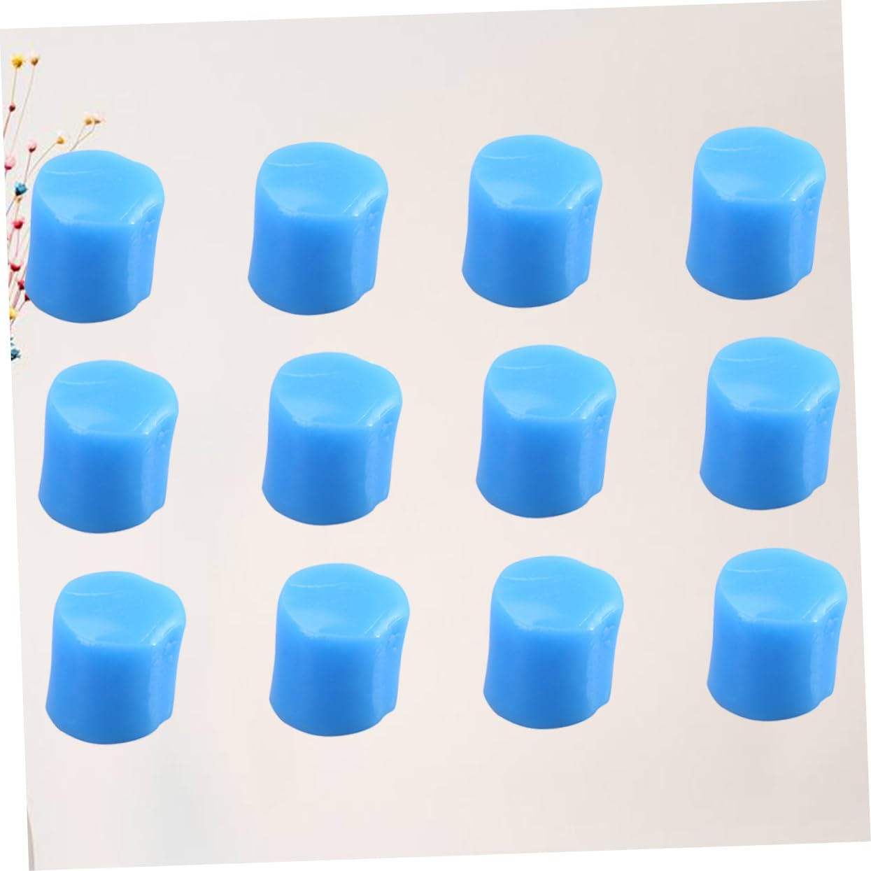 Healeved 12pièces Bouchons Oreilles Silicone Pour Natation Et Sommeil Du Bruit Confort Optimal Couleur Bleue Adultes