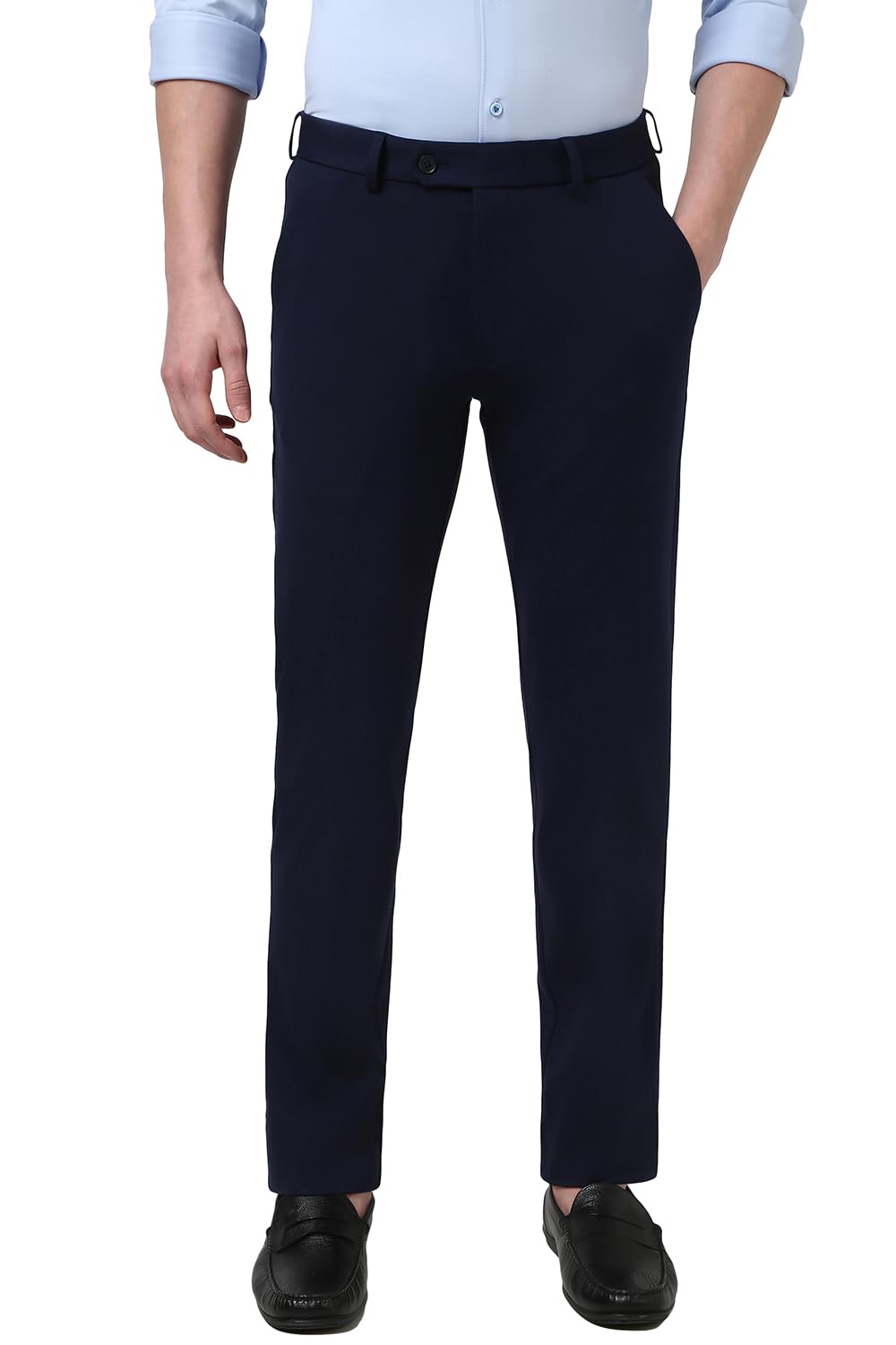 peter england Men's Slim Work Utility Pants-picture-36