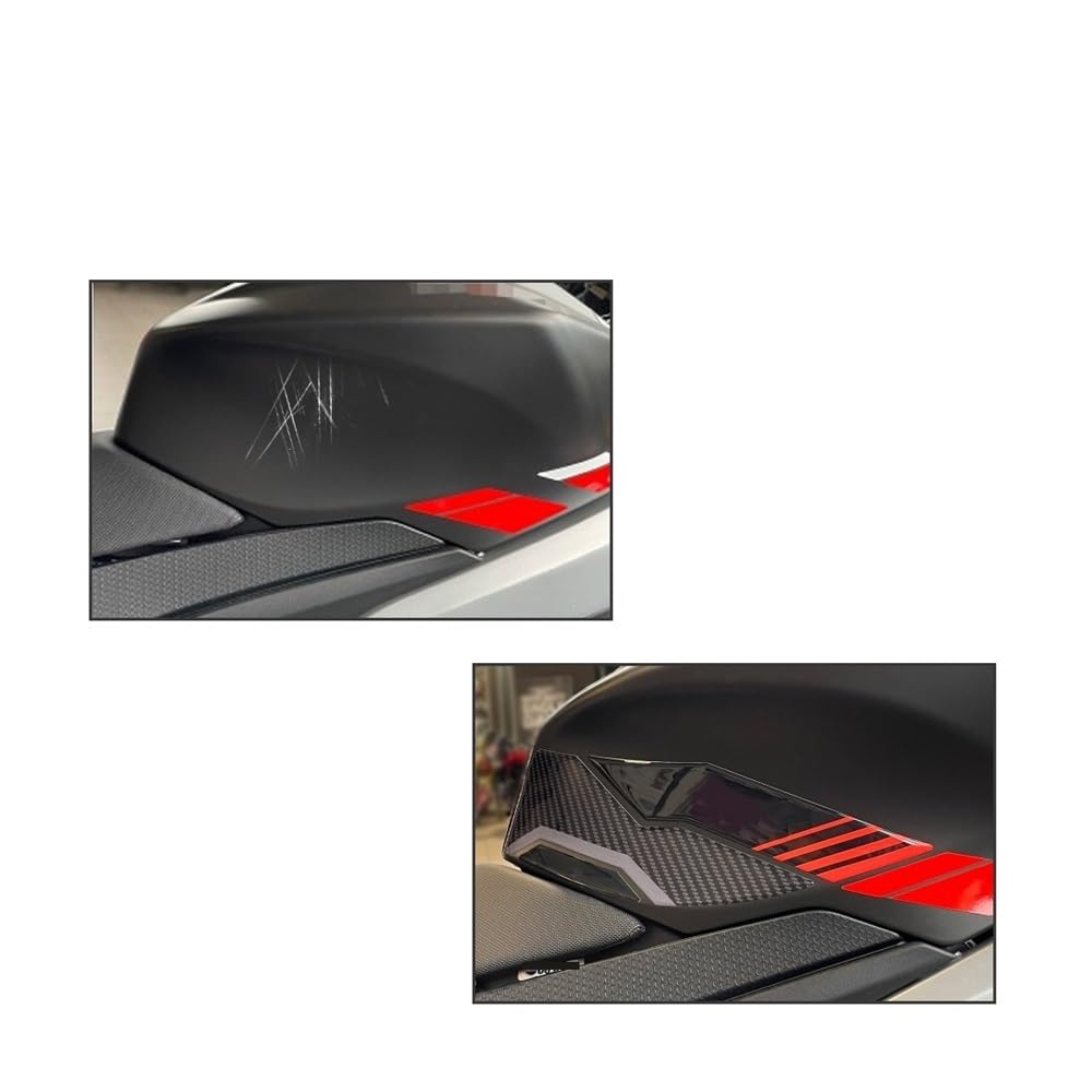 Kit De Protección Adhesiva para Depósito Gasolina para Tuono RS 660 (2020-2023): Protector Antirrayas Antideslizante Protector Deposito Moto