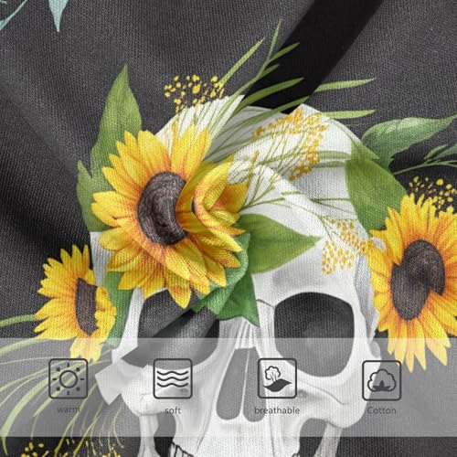 Skulls Sunflowers Toddler Girls's Underwear 2T 202c13593