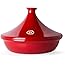 Tagine Emile Henry Flame 2,1 Quarts Bourgogne - Fabriqué En France (occasion)