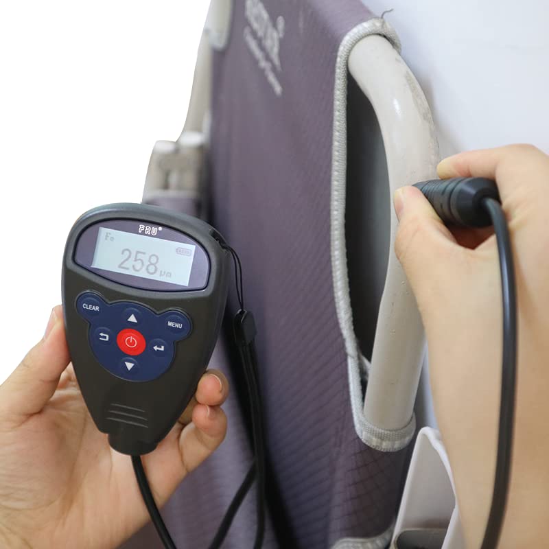Medidor de espesor de recubrimiento con sonda externa Fe WH91 miniatura 5