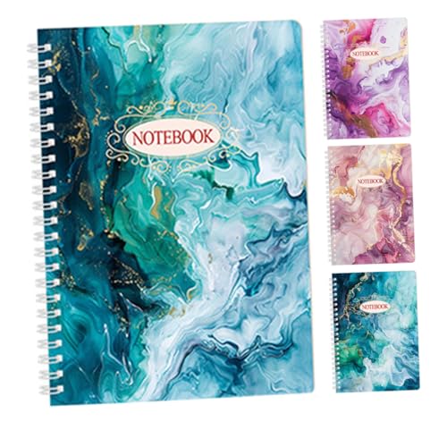 CALLARON 4 Piezas Planificador estudiantil cuaderno de notas planificador académico semanal pequeña libreta almohadillas legales planificadores mensuales bloc de notas de mármol papel