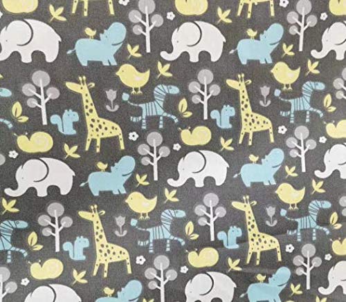 Kids Toddler Pillowcases 2 Packs 100% Cotton 14x19 Fits Toddler Crib Bedding Pillow 14x19, 13x18 Small Pillow (Animals in The Jungle)