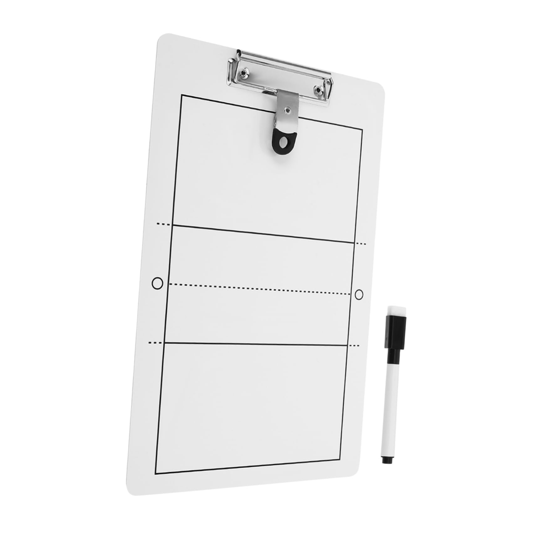 SUPVOX Volleyball Game Plans Whiteboard Clipboard Soccer Hockey Football Trainer Board Double-Sided Dry Erase