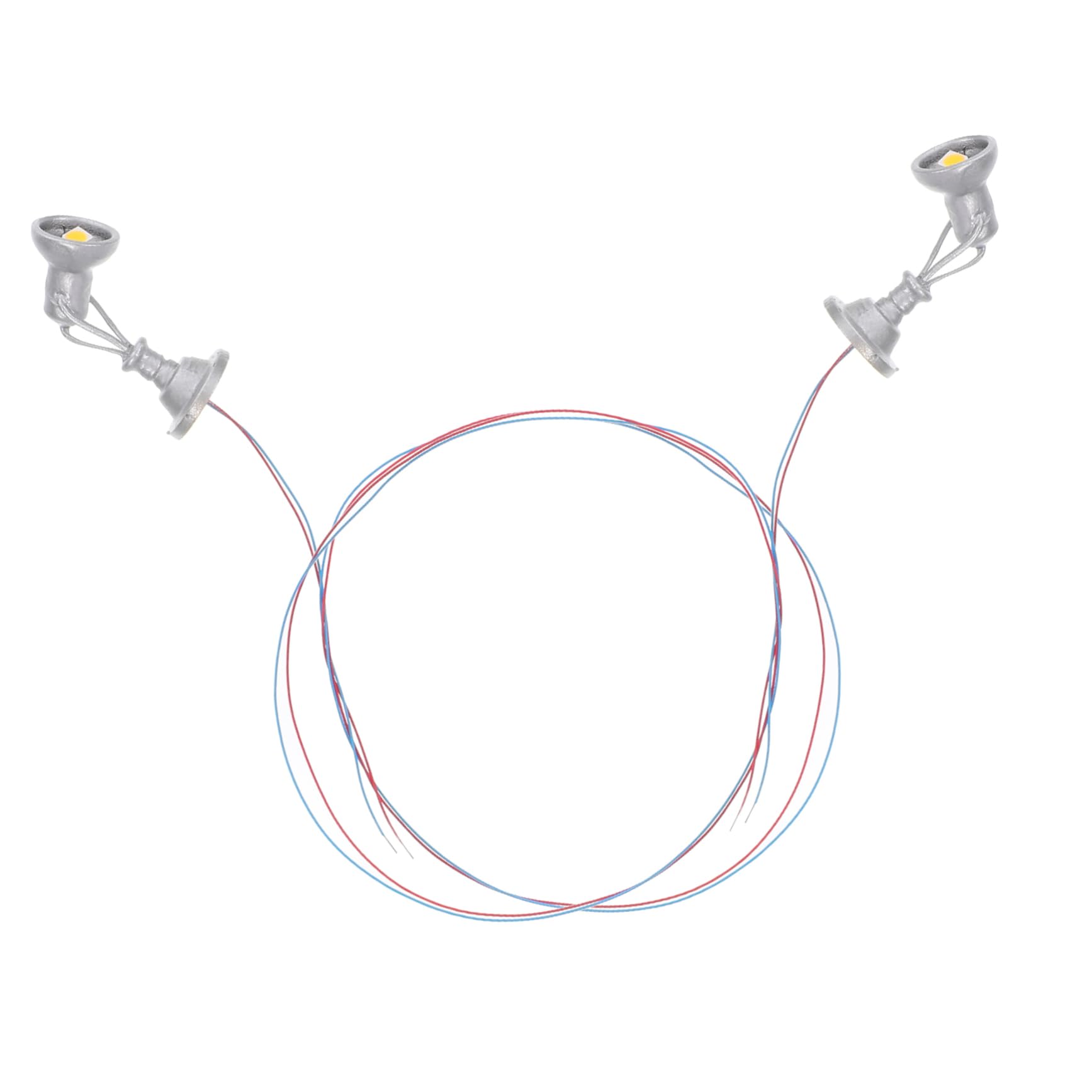 VILLCASE Model Lamp Post Train Signal Light Children Traffic Light Model Model Train Lighting Realistic DIY Train Lights