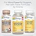 SOLARAY Fermented Mushroom Complete - Organic Chaga, Reishi, Shiitake, Cordyceps, Turkey Tail Mushroom and Lions Mane Supplement Capsules - 8 Mushroom Supplement - Non-GMO, 30 Servings, 60 VegCaps