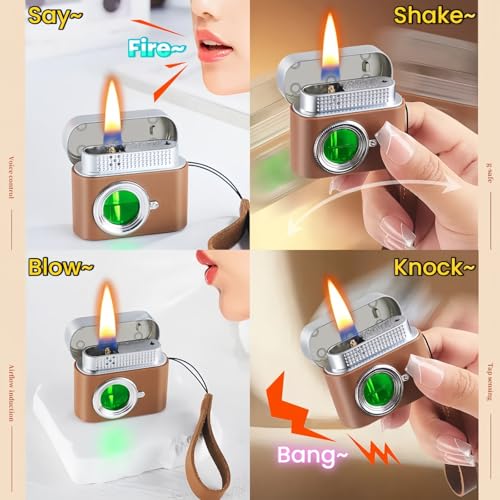 Encendedor Smart Kerosene con 4 Modos de Ignición, Diseño Cámara miniatura 3