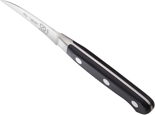 Miniatura 4 de Cuchillo de chef, Mercer Culinary Renaissance, forjado de 8pulgadas, cuchillo de pelar forjado 63.5 cm , 2.5", Negro