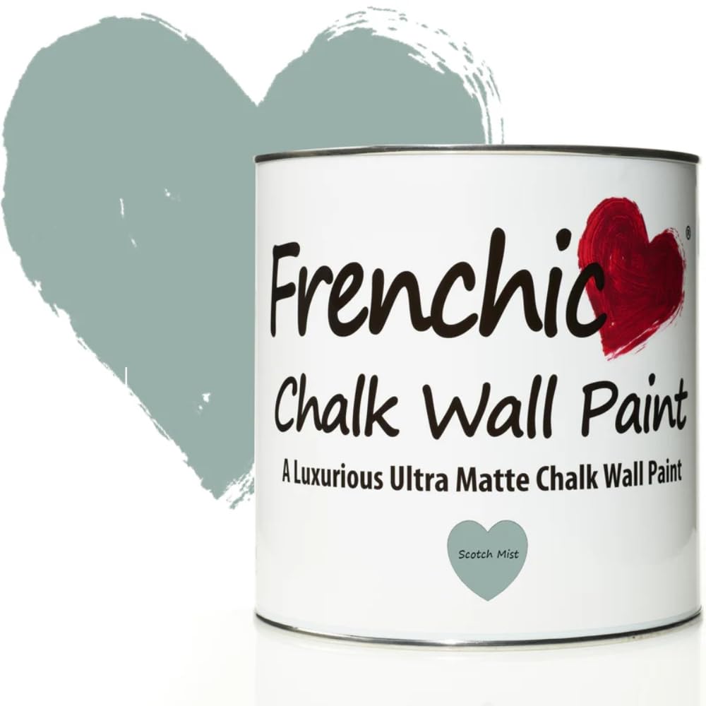 Frenchic Scotch Mist Chalk Wall Paint, For Interior Walls & Ceilings, Ultra Matte, Washable & Scrubbable (2.5L)