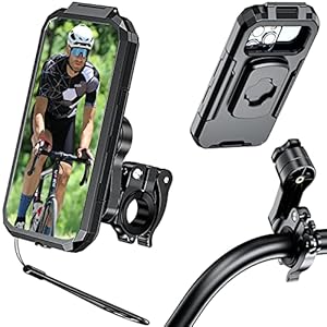 Motorfiets mobiele telefoonhouder waterdicht schokbestendig fiets telefoonhouder snelspangreep voor alle soorten mobiele
