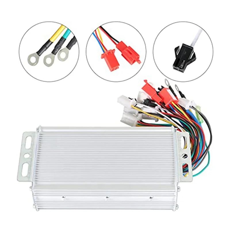 Centralina Bici Elettrica 36-48V 500W Brushless DC Motor Speed ​​Control Box Bici Elettrica Scooter Controller Monopattino Elettrico