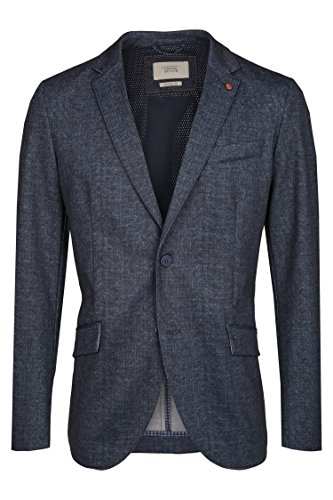 Chaqueta de traje camel active con acabados premium de sastrería
