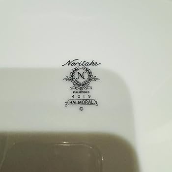 Amazon.co.jp: ノリタケ BALMORAL バルモラル 4019 プレート 3枚