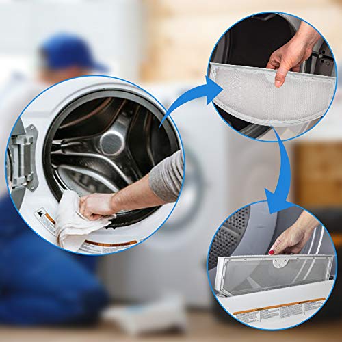 We03X23881 Dryer Lint Filter Screen Replacement For Ge 4476390 Ap6031713 Ps11763056, By Appliancemates Upgraded Stainless Steel Mesh Screen Lint Catcher #TOP5
