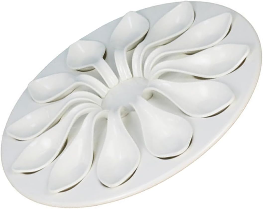 12-hole Porcelain Imitation Serving Dish for Meatballs Meatball Container Restaurant Food Storage Plate Kitchen Supply Dish Set