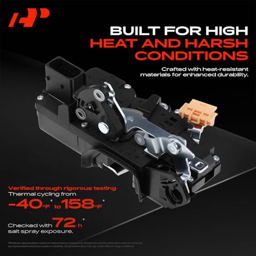 Image of A-Premium Front Left Driver Side Door Lock Actuator Compatible with Cadillac CTS 2003-2007, SRX 2004-2006