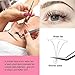 CoMango Premade Fans Eyelash Extensions 3D-C-0.1-12mm Premade Volume Lash, Short Stem Eyelash Extensions Pre Made Fanned Russian Volume Lash Extensions Mix Tray