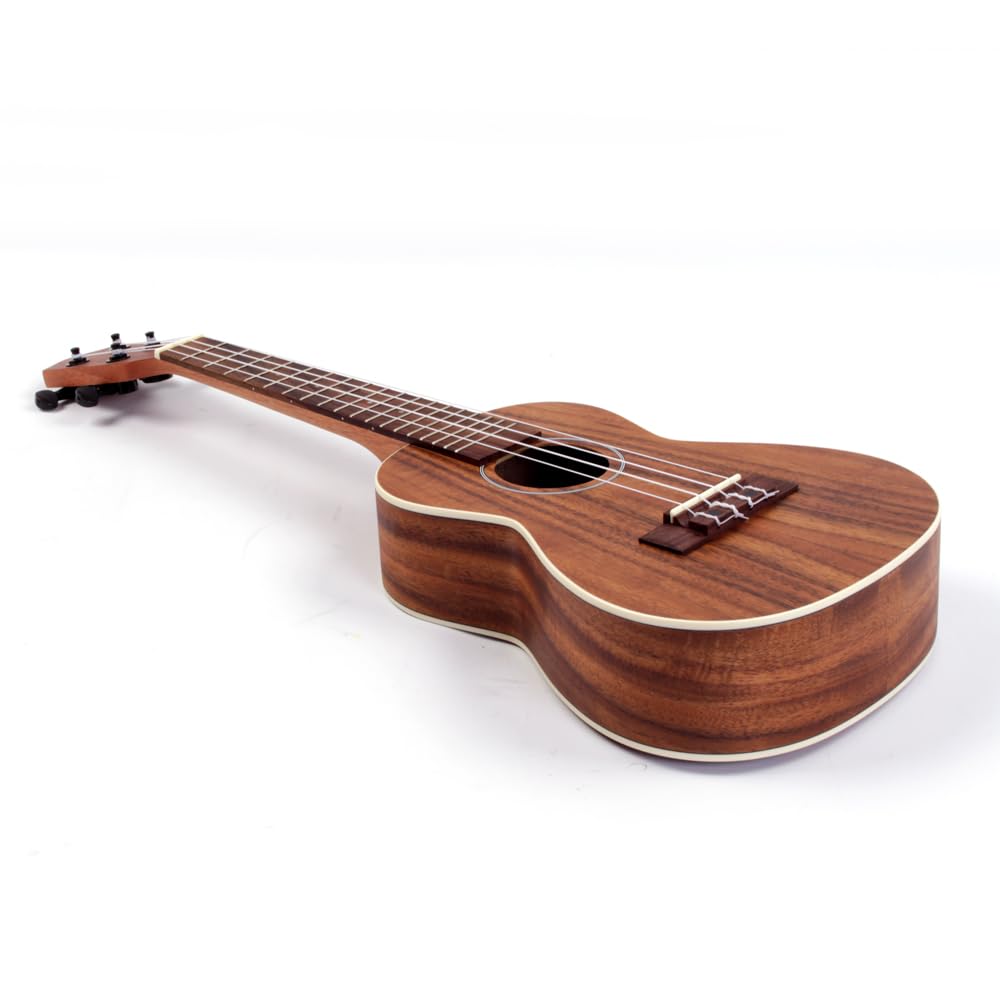 Weller Konzert Ukulele Koa Body und Decke Mahagoni Hals 378mm Mensur