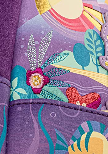 Loungefly Disney Little Mermaid Ariel Castle Womens Double Strap Shoulder Bag Purse3