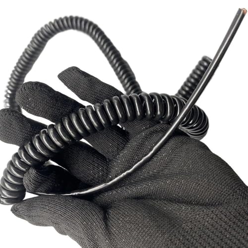 Cable de extensión helicoidal de 1.2 metros para optimizar el espacio en escritorios 4