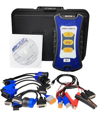 Image of Nexiq USB Link 3 Diagnostic Scanner Tool Interface Wired Edition with Repair Information Easy to Use for Universal Truck Excavator Diesel Engine Diagnostic Scanner Tool (Nexiq)