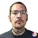 Für um Ihr Kostüm zu perfektionieren, diese Halskette, Rocker Halsreif, 1 Rang der Steine von 42 cm ist notwendig. Passender: nicht die Wahl des Modells oder die Farbe