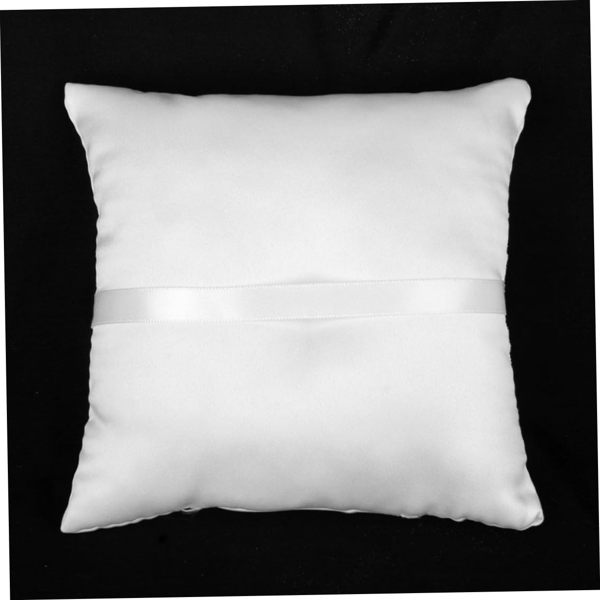 PLAFOPE 2 Stücke Hochzeit Kissen Braut Bearer Kissen Satin Für Zeremonie