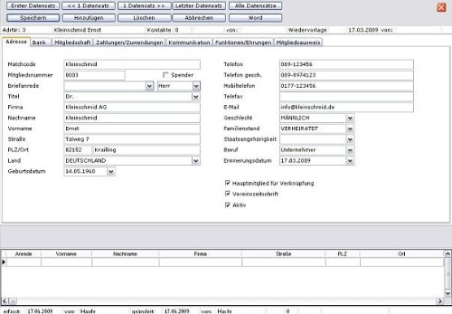 redmark vereinsverwaltung 2011: Die unkomplizierte Software für Mitgliederverwaltung und Finanzbuchhaltung
