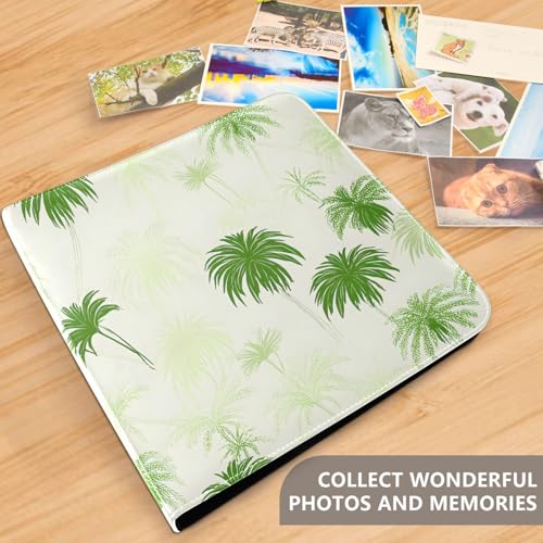Álbum de Fotos Scrapbook DIY Autoadhesivo con Cubierta de Cuero PU, 40 Páginas, Anillado, Tamaño 11.8x11.2 pulgadas miniatura 5